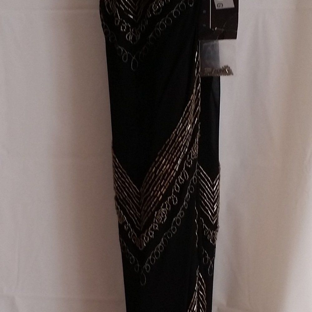 NOCTURNE beaded cocktail dress NWT